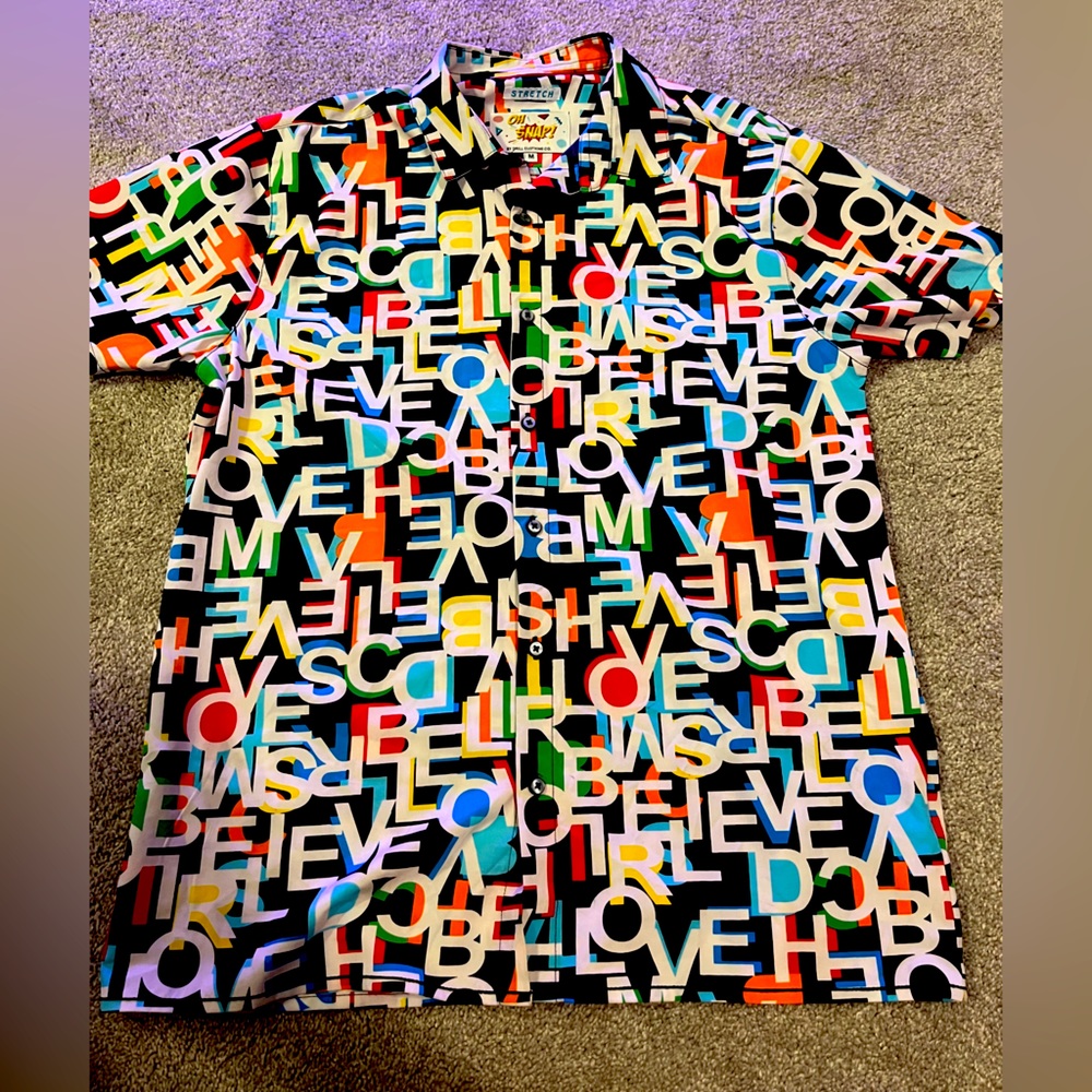Quality multicolor button up